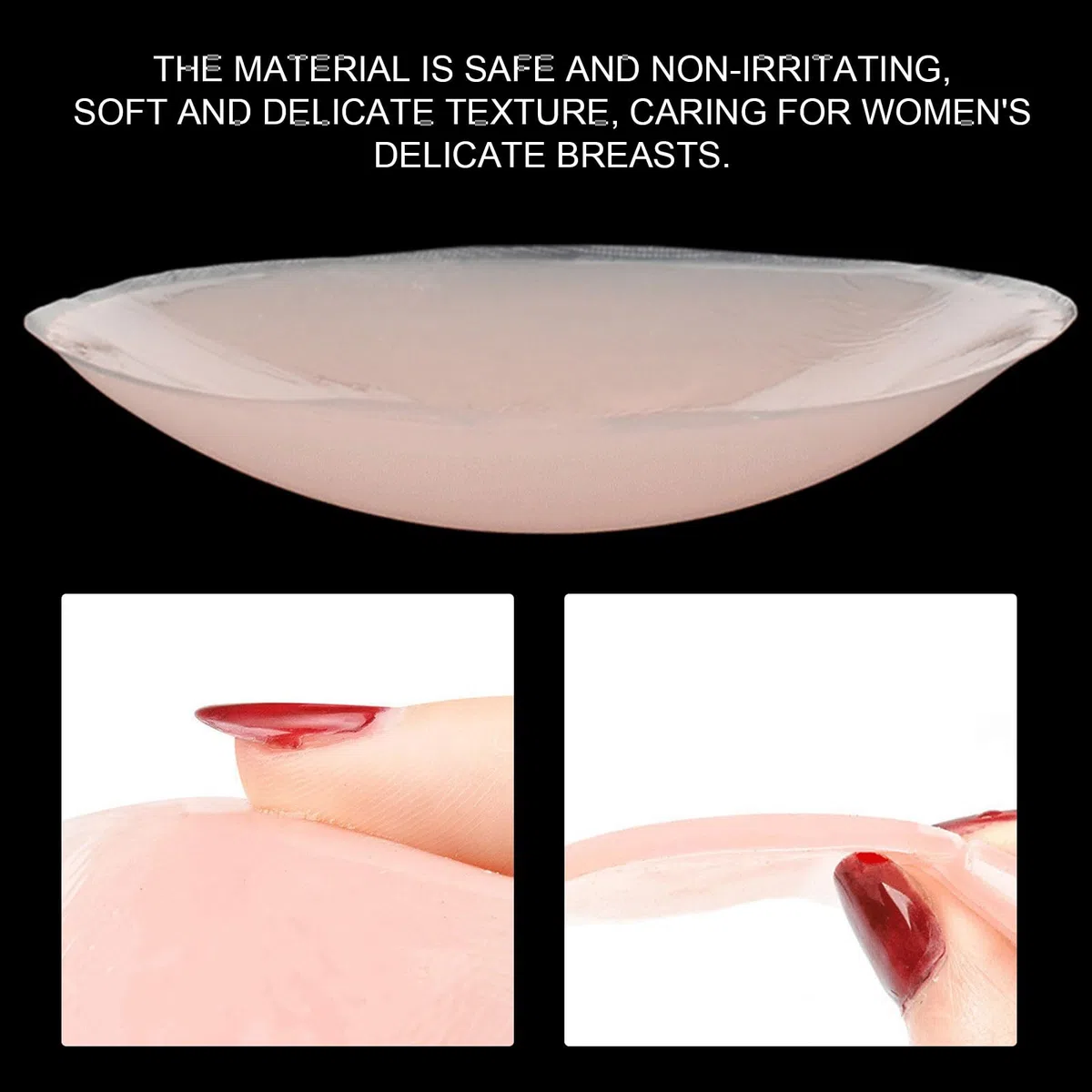 MIVAIUN 8 Paia Copricapezzoli Silicone, 10 pcs Adesivi Copricapezzoli, Copri Capezzoli in Silicone Riutilizzabile Copri Capezzoli da Donna, Nipple Cover Invisibile Senza Spalline Reggiseno per Ragazza
