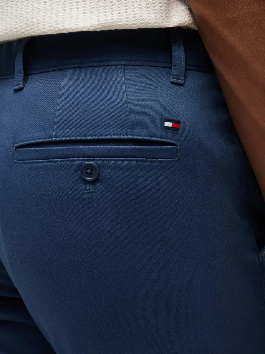 Tommy Hilfiger Uomo Pantaloni Chino Core Denton Essential Twill Straight Fit