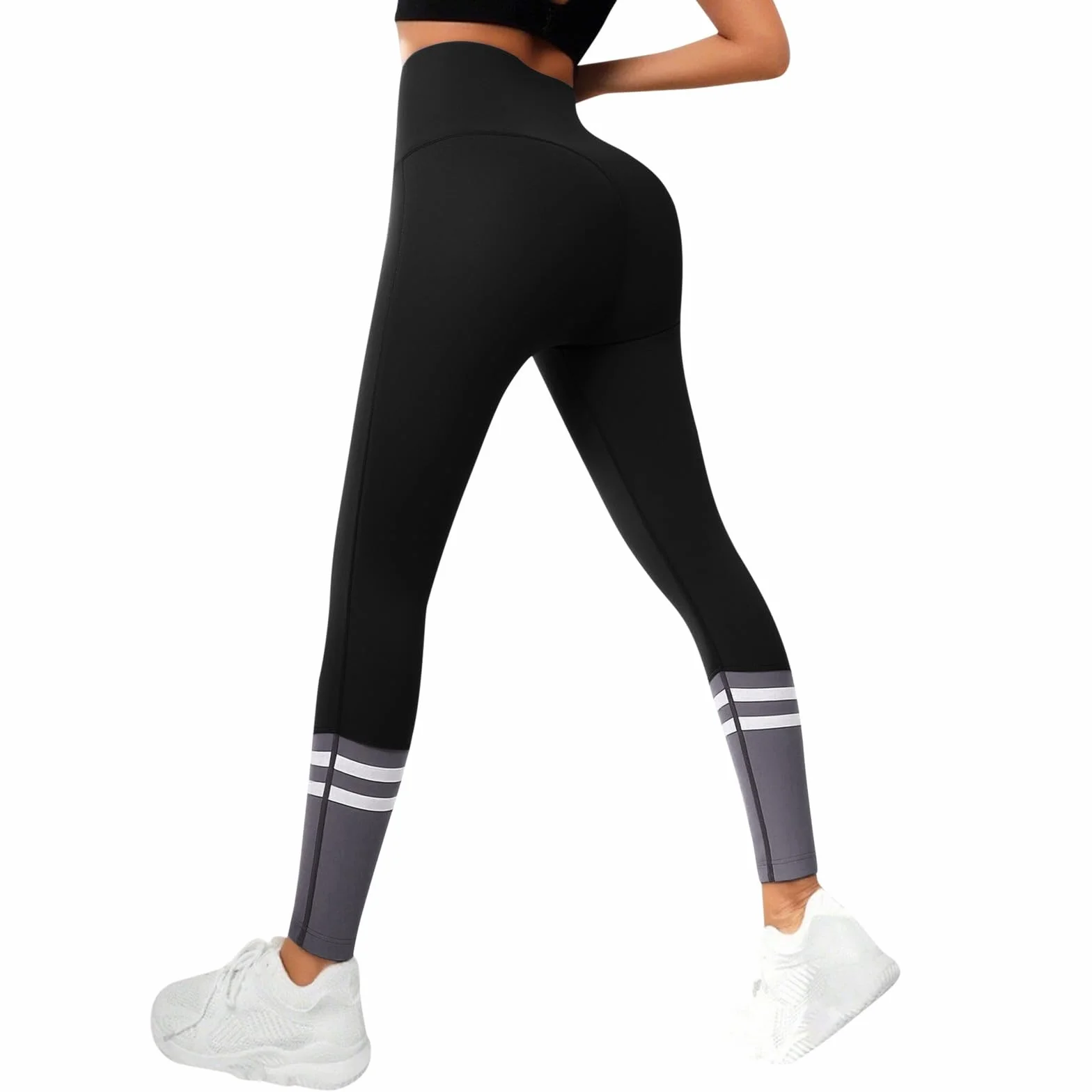 Generico Leggin 3D Anticellulite Donna - Push Up Sculpture Lipedema a Compressione Controllo Graduata Anti Cellulite Legging Sportivo Vita Alta Senza Cuciture Donna Fitne Yoga Pantacollant, S-XXL