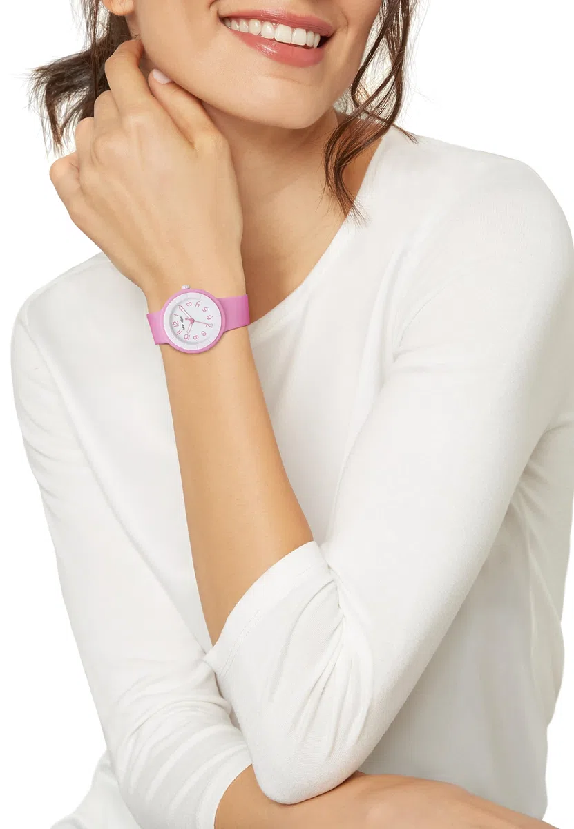 HIP HOP Orologio Donna, Bracciale in Silicone, Cassa 34 cm | Collezione HERO.DOT, Movimento Quarzo Analogico, Resistente all'acqua 50 metri, Idee regalo Donna