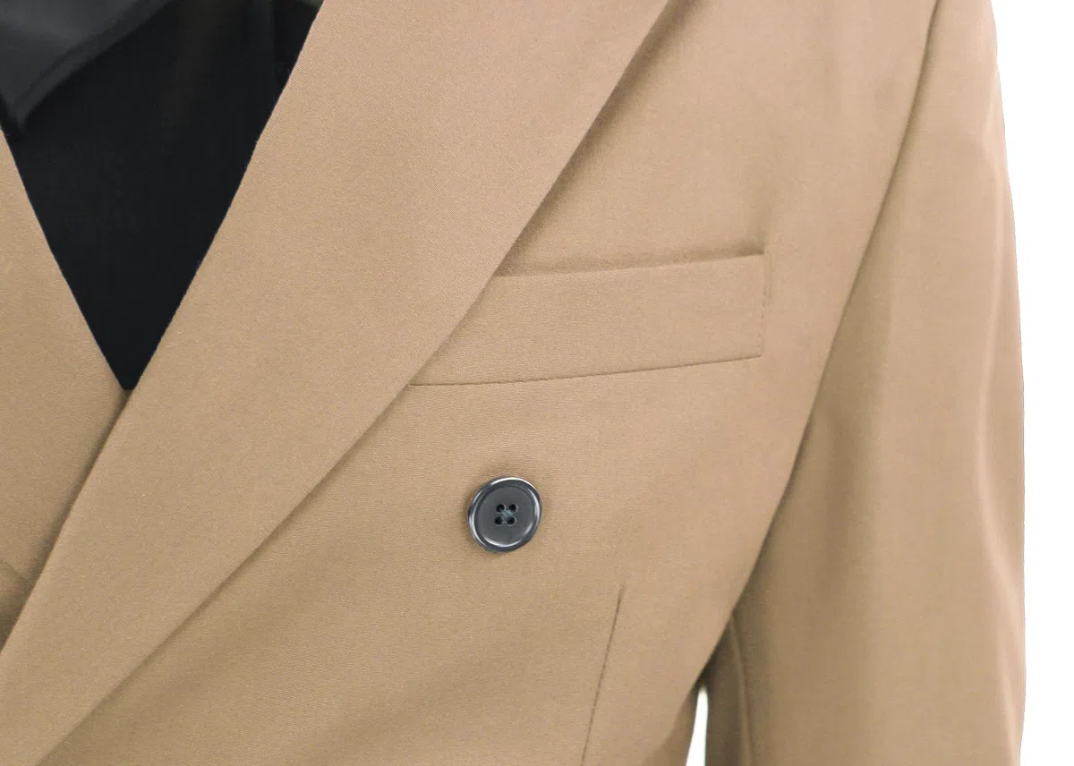 Giacca Uomo Doppiopetto Elegante Slim Fit Sartoriale Made in Italy