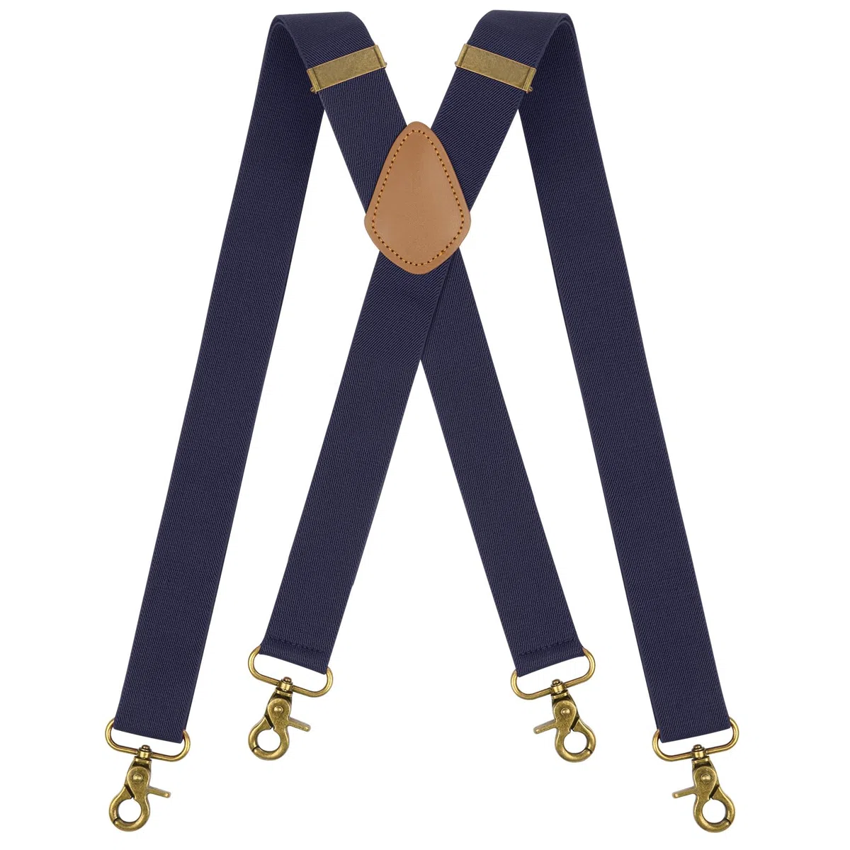 DiULi Bretelle per Uomo, 3,5 CM Bretelle Elastiche X-Back con 4 Moschettoni Girevoli per Carichi Pesanti, Bretelle da Donna e da Uomo Regolabili, per Costume Tuxedo Abito Jeans