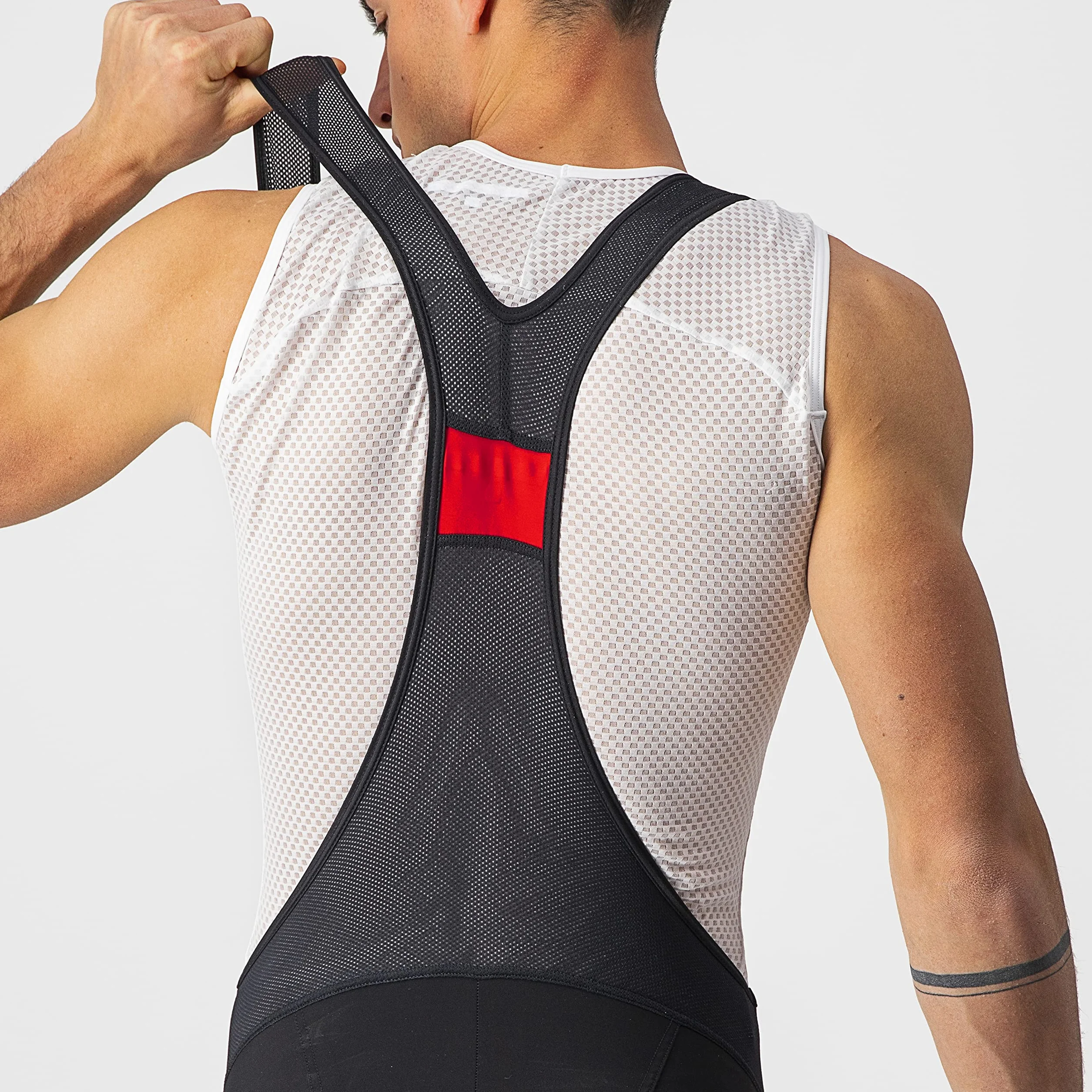 Castelli Endurance 3 Bibshort – Pantaloncini con Bretelle per Ciclismo, Fondello Ergonomico, Comfort e Performance