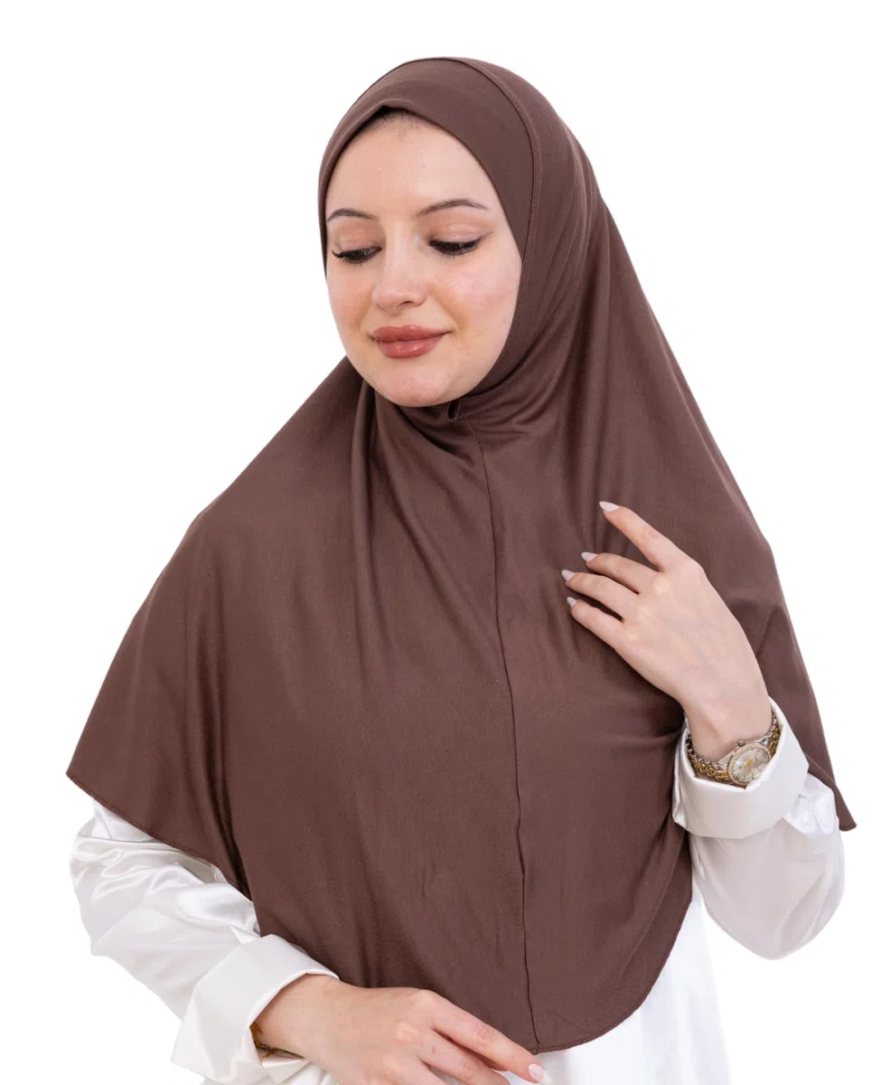 Prien Hijab pronto per le donne, turbante istantaneo musulmano di un pezzo, facile da indossare sciarpa a testa lunga, vestiti islamici turchi per Abaya