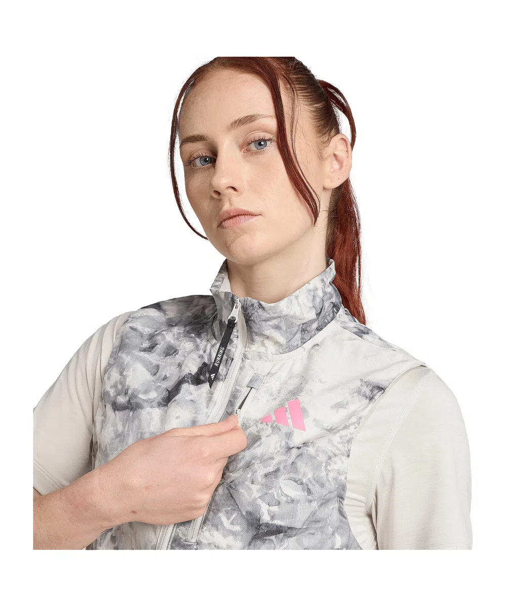 adidas Women Own The Run Gilet Spray Dye