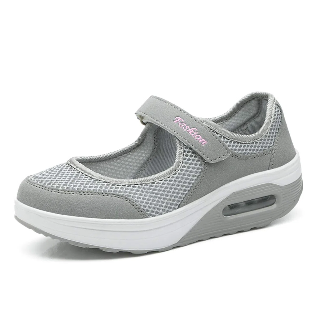 Kimily-UK Sandali Sportivi Donna Scarpe Basculanti Mesh Scarpe Fitness Dimagranti Scarpe da Camminata Moda Scarpe da Ginnastica Anti Scivolo Maglia Nuovo Traspirante Estive Mocassini Zeppa