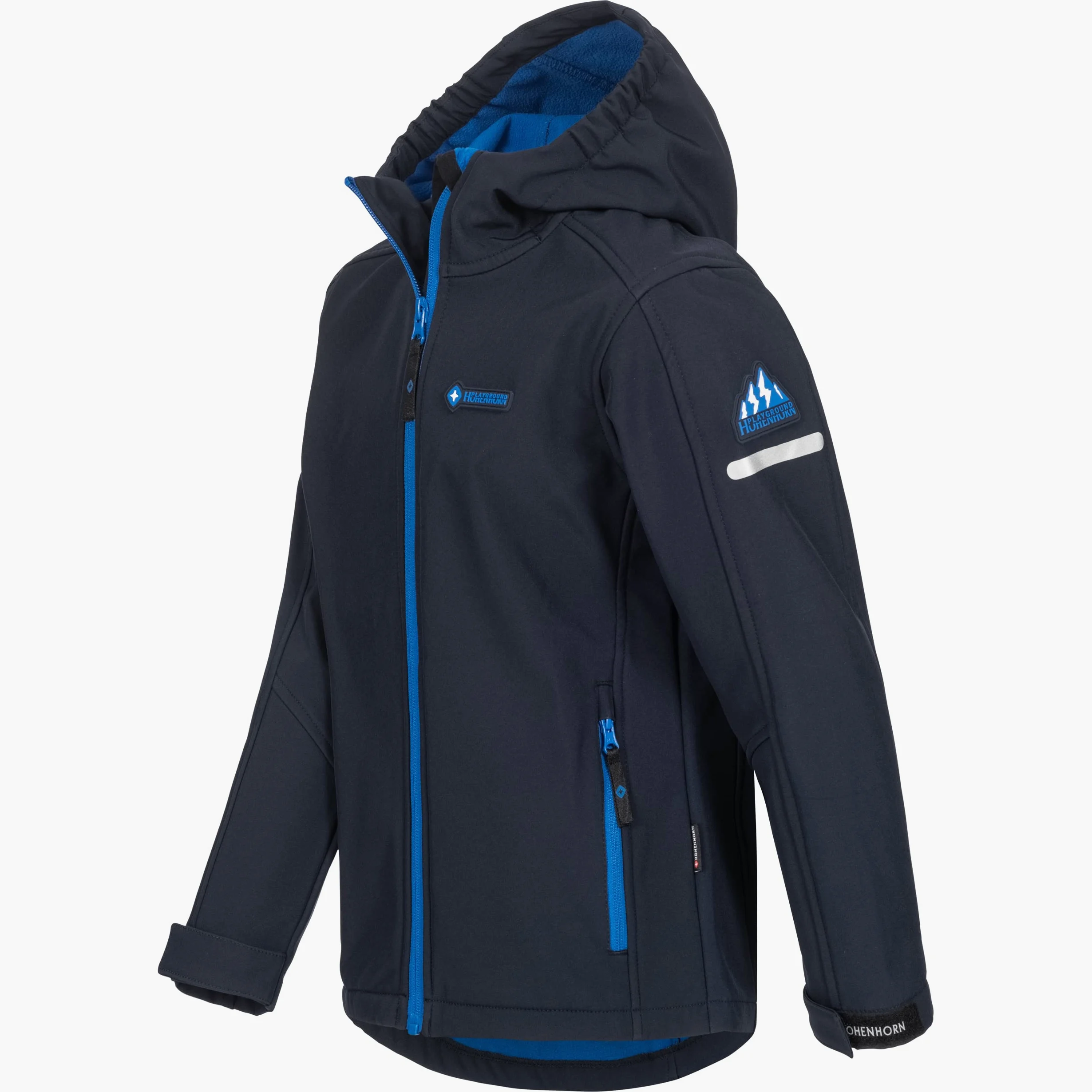 Höhenhorn Cledo - Giacca in softshell per bambini, per le mezze stagioni, antivento, impermeabile, traspirante, per le attività all’aperto