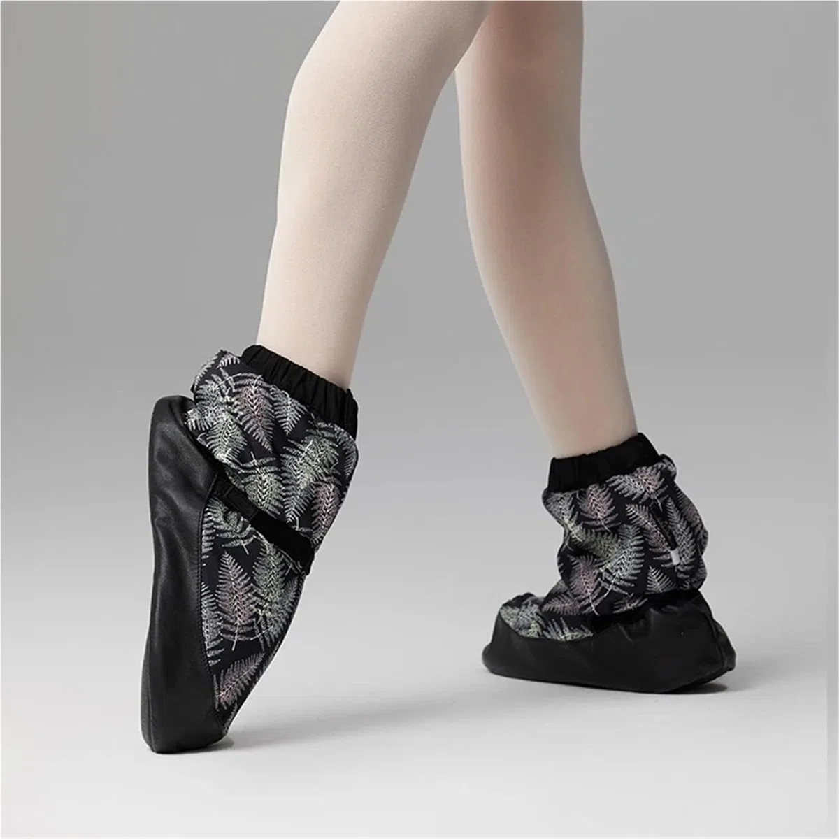 Scalda Piedi Da Danza Stivale da riscaldamento for balletto impermeabile for adulti, for interni ed esterni, for ballerini in studio(Grey,6)