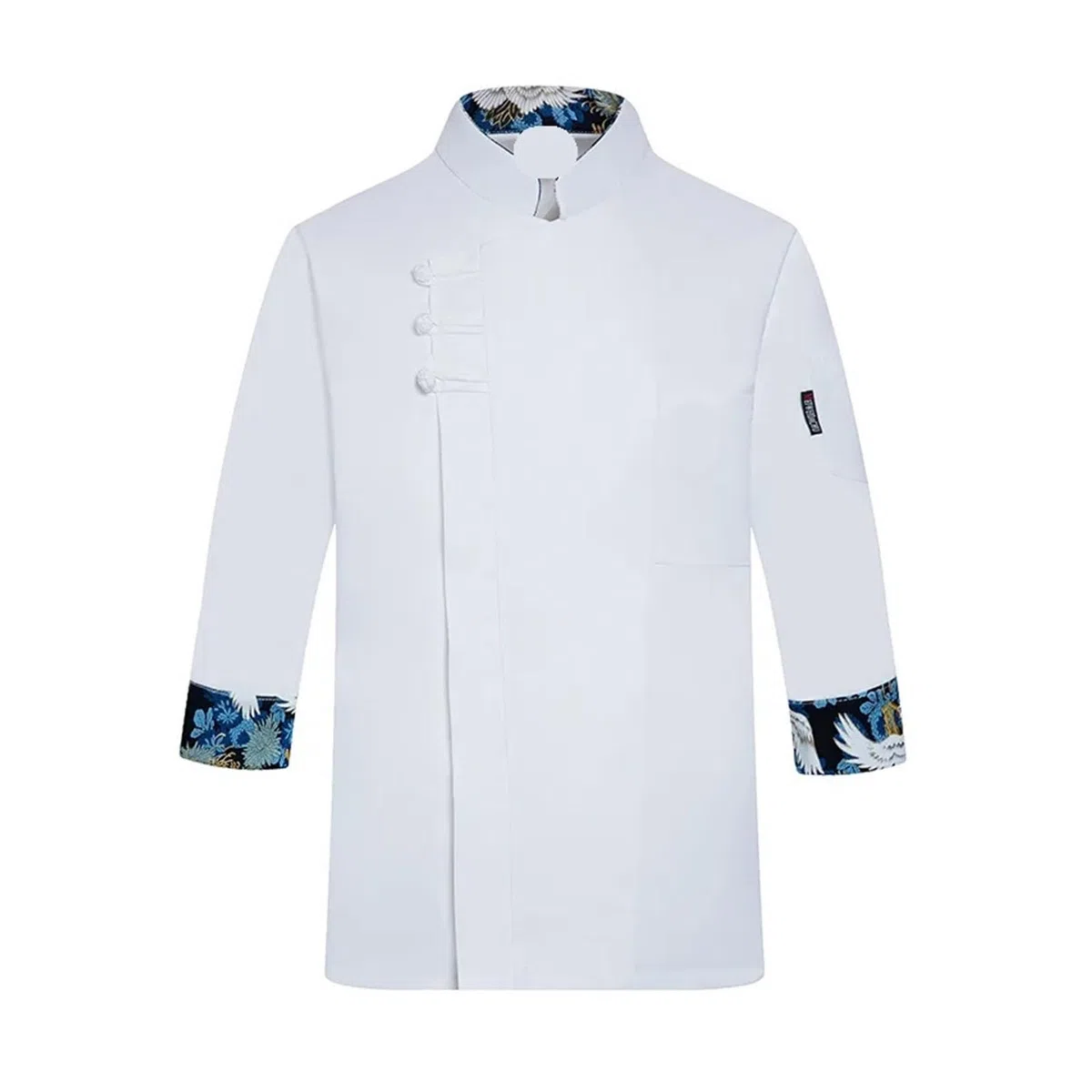 Giacca uniforme da uomo e da donna, manica 3/4, camice da cuoco, camicia da cameriere Per Il Personale Del Ristorante