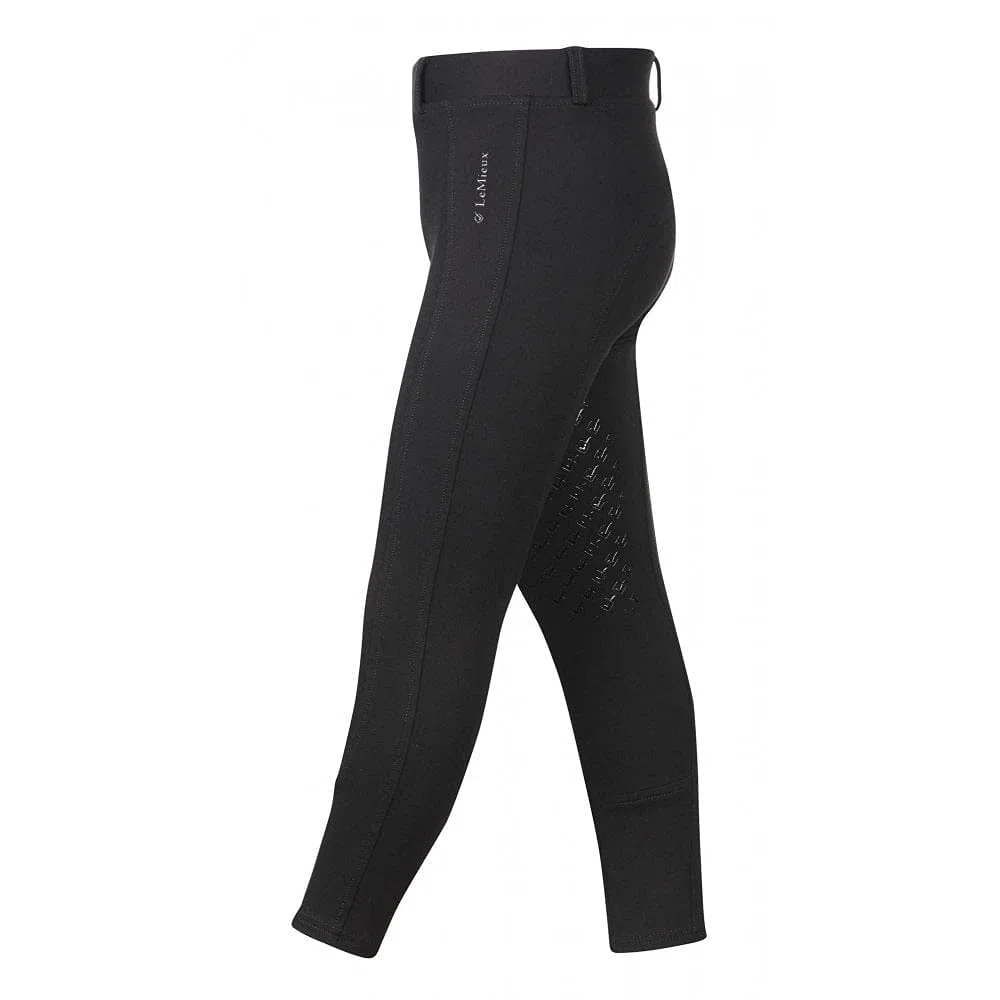 LeMieux Junior Pro Jodhpurs per ragazze e giovani piloti, collant da equitazione – sedile completo per ragazzi