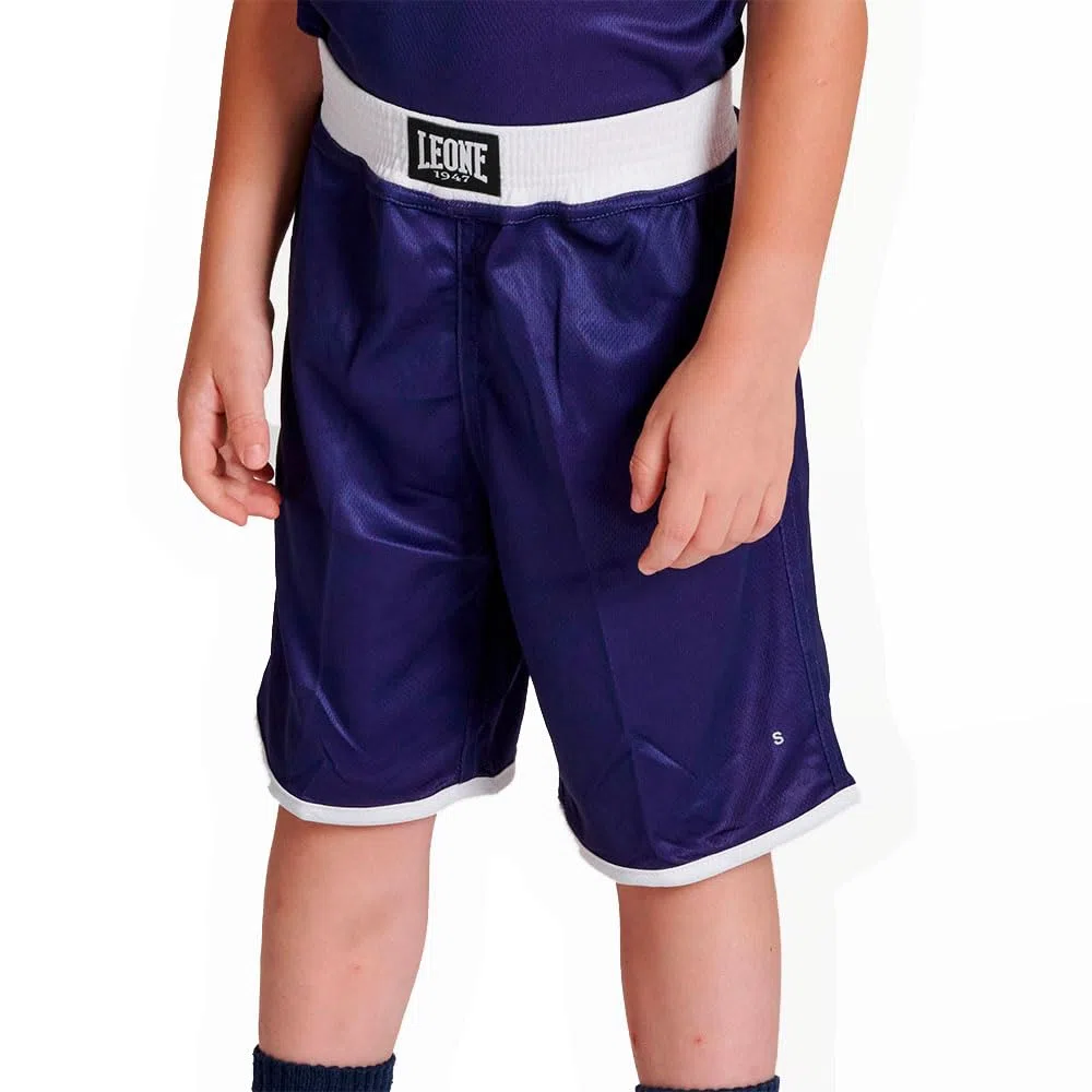 Leone 1947 - Pantaloncini Boxe, Pantaloncini Boxe Junior Unisex - Bambini e Ragazzi