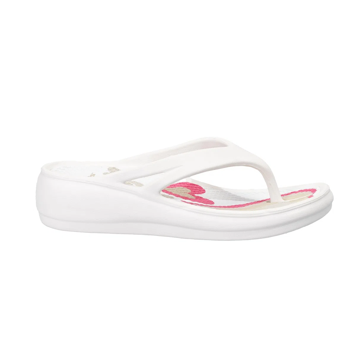 Infradito Donna Mare con Zeppa 5.5cm, Ciabatte Piattaforma in EVA Morbida e Leggera, Sandali Estivi con Suola Antiscivolo per Piscina, Casa e Doccia, Design Traspirante con Stampa Interna