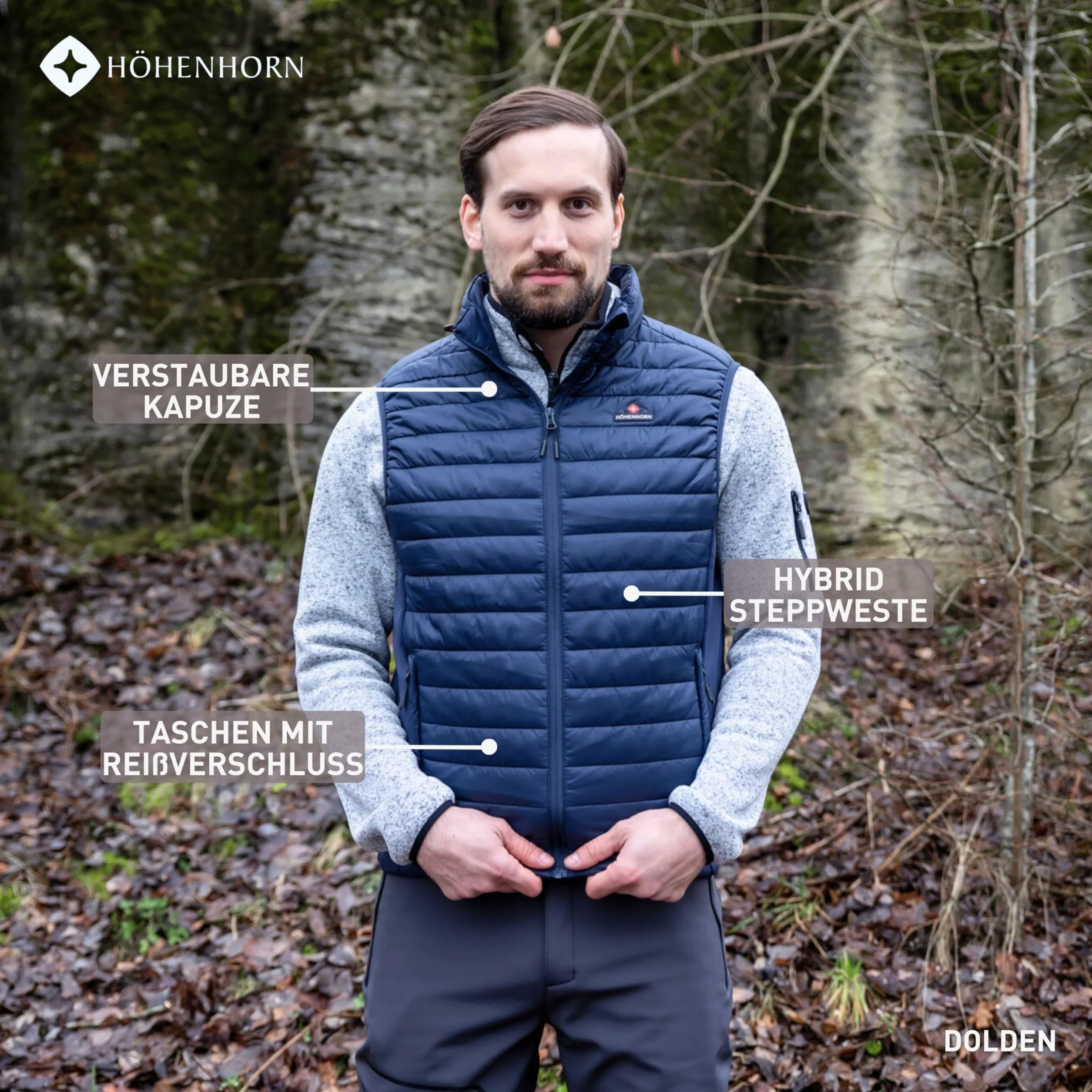 Höhenhorn Dolden - Giubbotto ibrido da uomo