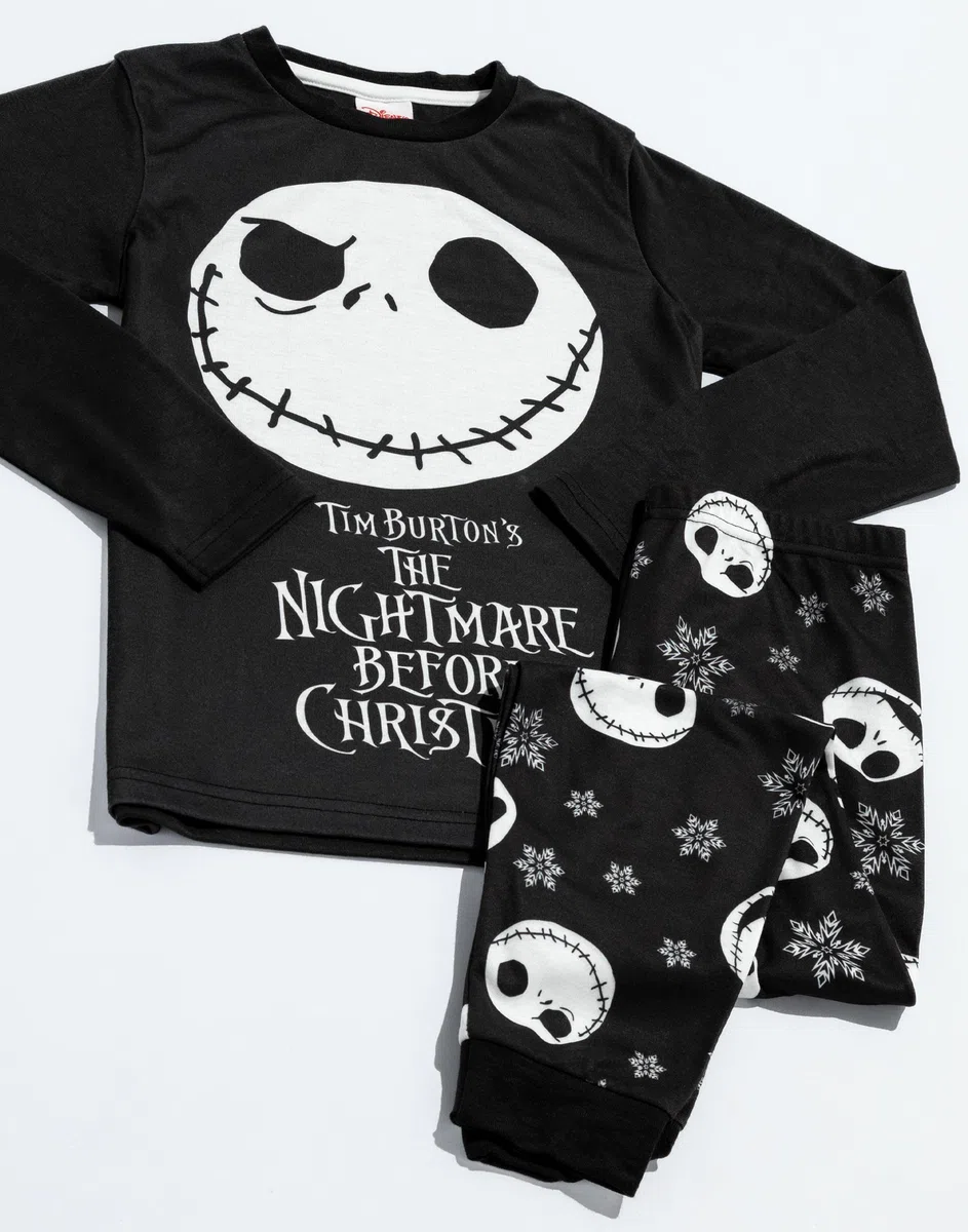 Disney The Nightmare Before Christmas Pigiama Famiglia Uomo Donna Bambini