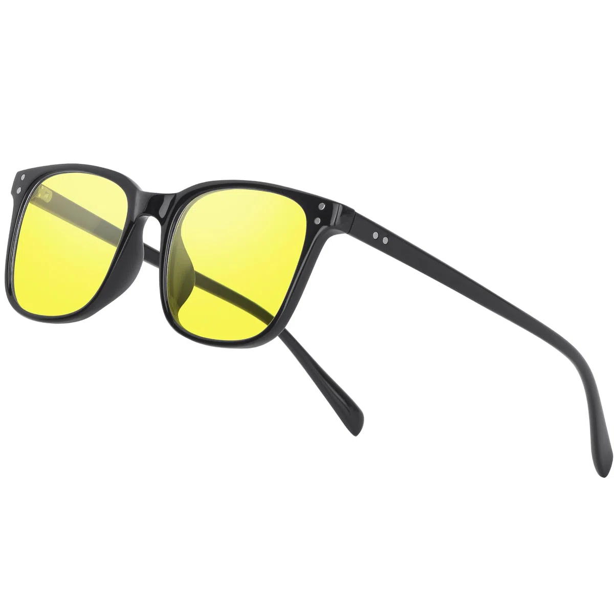 Ymmott Occhiali Guida Notturna Polarizzati - Antiriflesso Occhiali da Sole Lenti Gialle per Uomo Donna Guida Night Vision Goggles