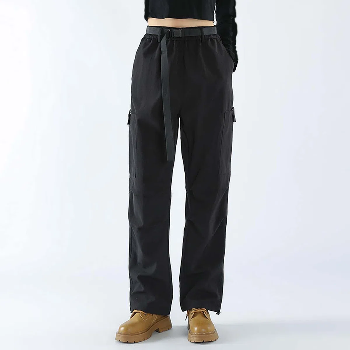 Pantaloni Cargo Donna Estivi Leggins A Zampa Divisa Leggeri Arrampicata Elasticizzati Rilassata Pantalone Vestiti Trekking Pants Multitasche Larga Curvy Calzoni