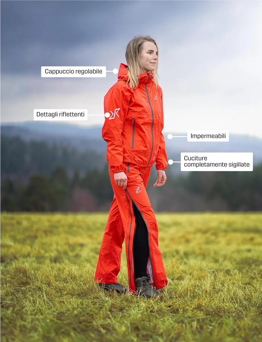 RevolutionRace Arcade 3L Lightweight Jacket da Donna, Giacca Impermeabile, Giacca a Vento Ripiegabile per Escursioni e Attività all'aperto