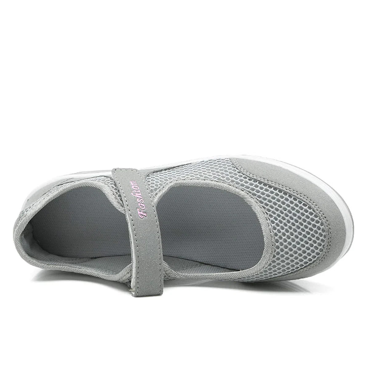 Kimily-UK Sandali Sportivi Donna Scarpe Basculanti Mesh Scarpe Fitness Dimagranti Scarpe da Camminata Moda Scarpe da Ginnastica Anti Scivolo Maglia Nuovo Traspirante Estive Mocassini Zeppa