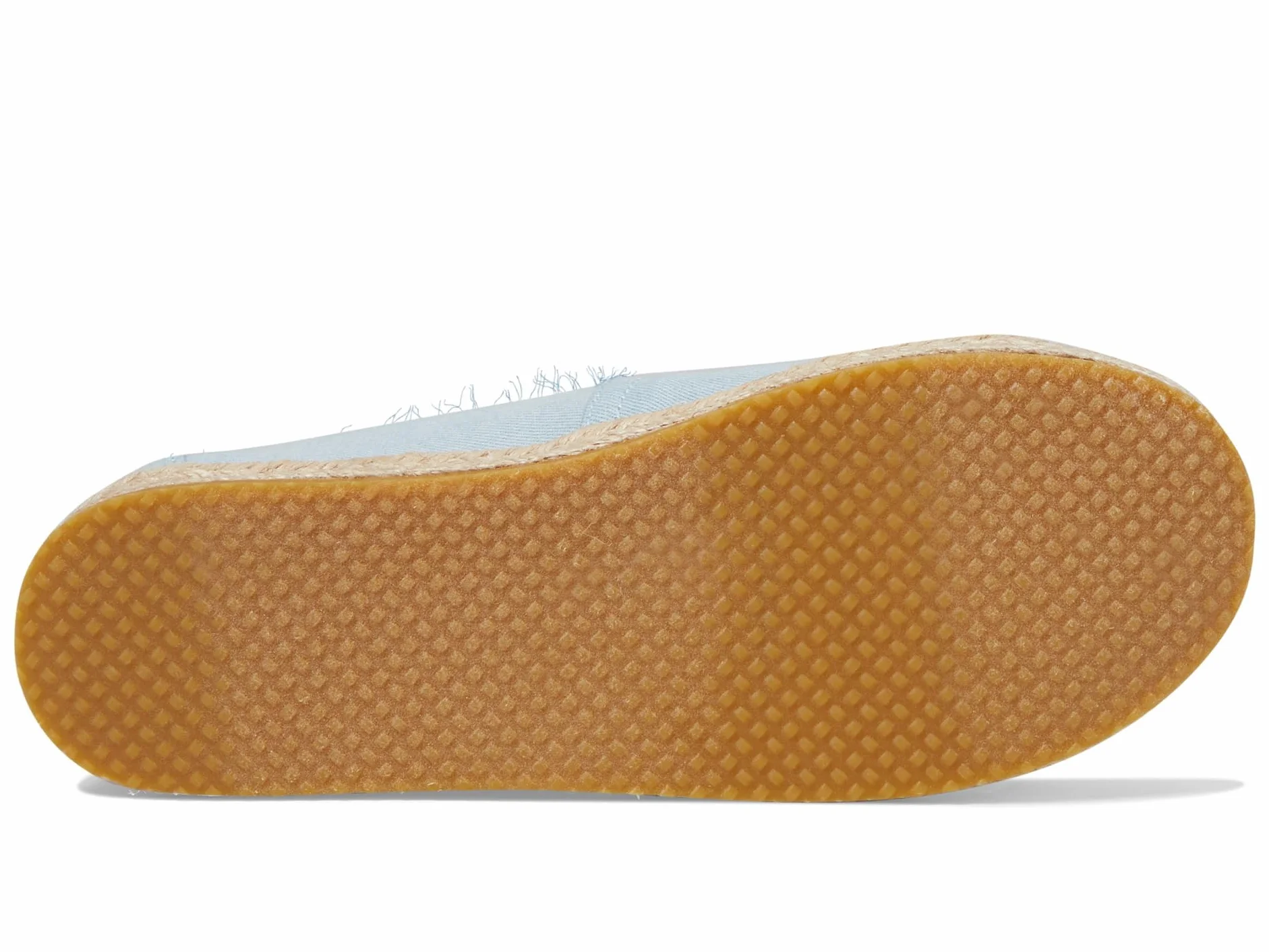 TOMS Alpargata Rope, Mocassino Basso Bambine e Ragazze, Pastel Blue Washed Denim, 36.5 EU