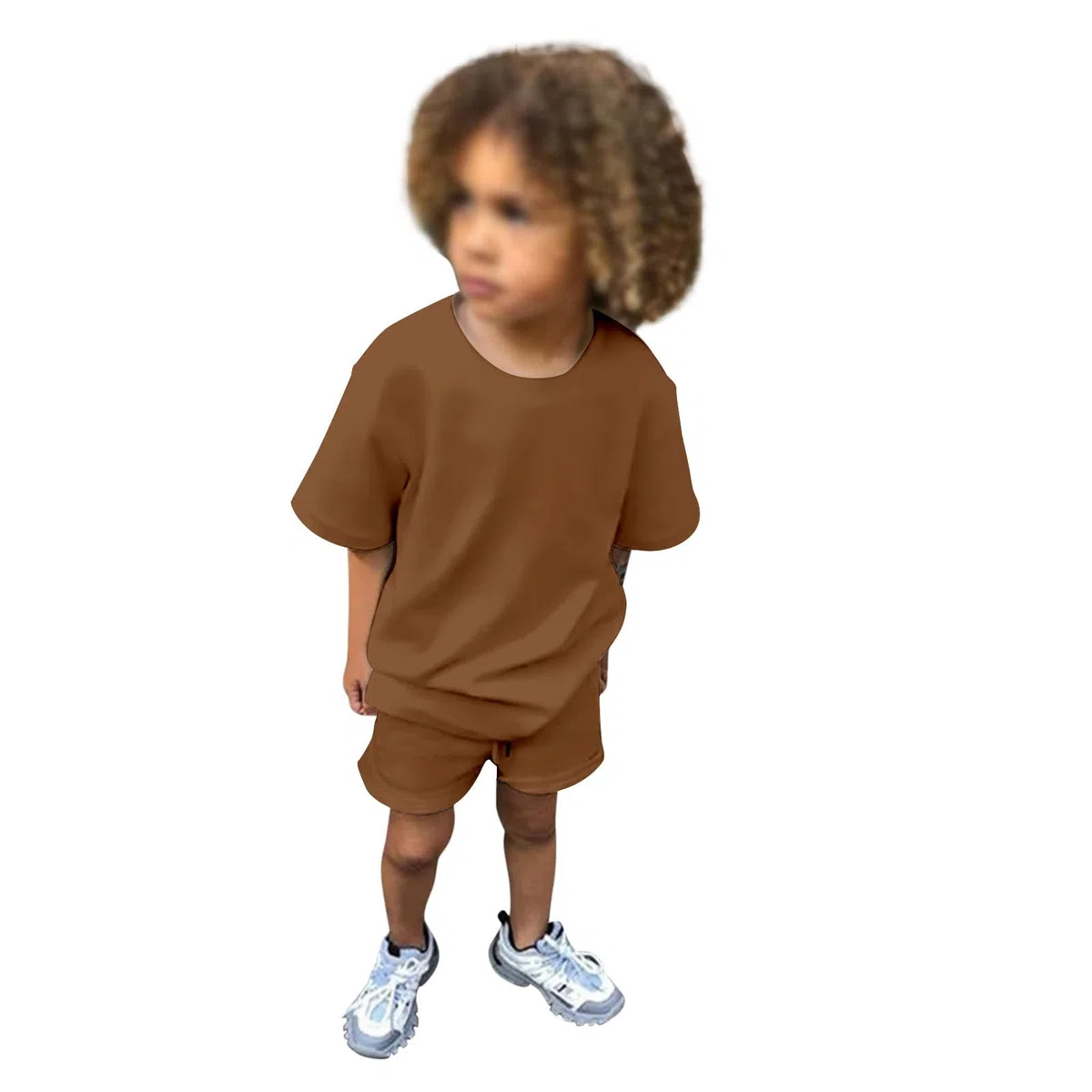 Completo Estivo Bambino - Set di Abbigliamento Bambini 2 Pezzi in Cotone Maglietta a Maniche Corte+Pantaloncini Elastici Coordinato Estivi Tuta Casual Tinta Unita Vestiti Outfit set per 6 mesi-13 anni