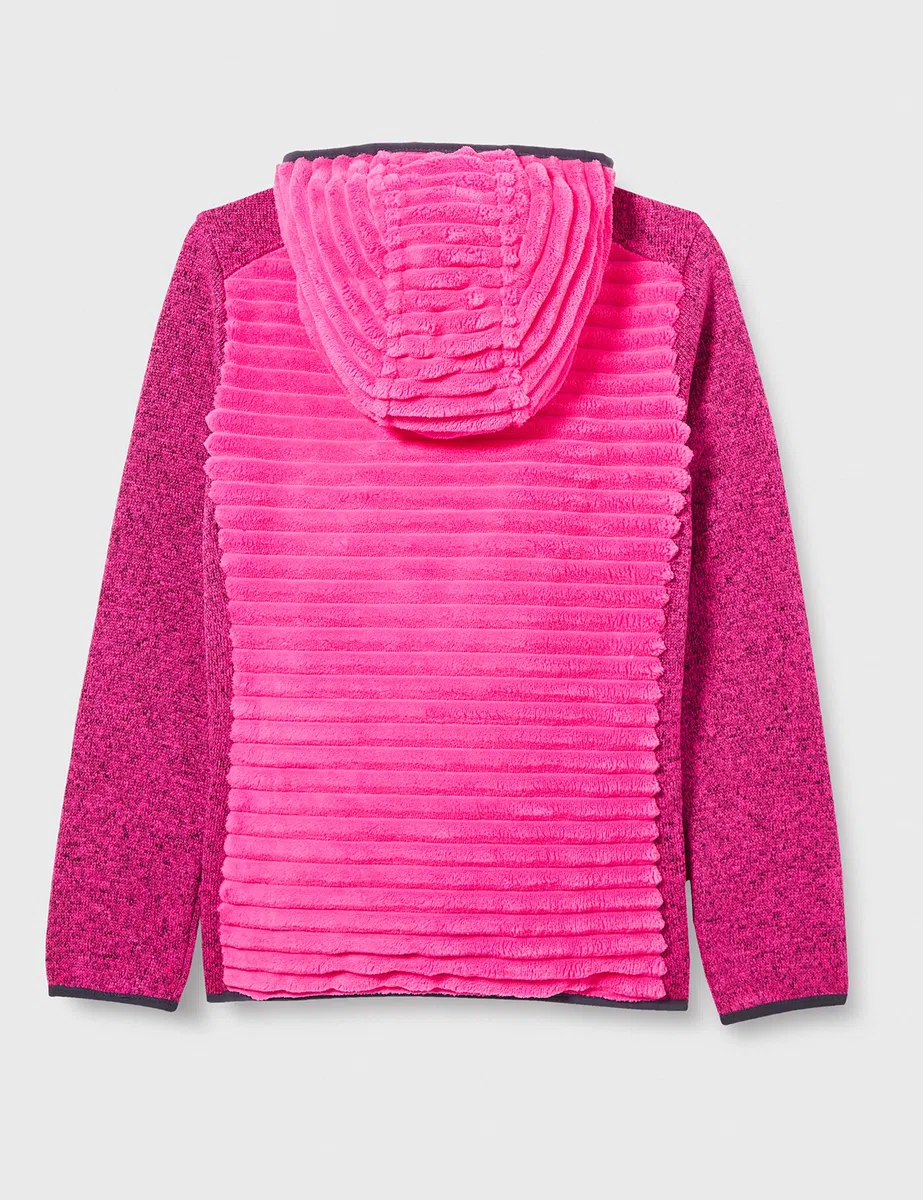 CMP Giacca In Pile Highloft Da Bambini Con Cappuccio Fisso Giacca Unisex - Bambini e ragazzi