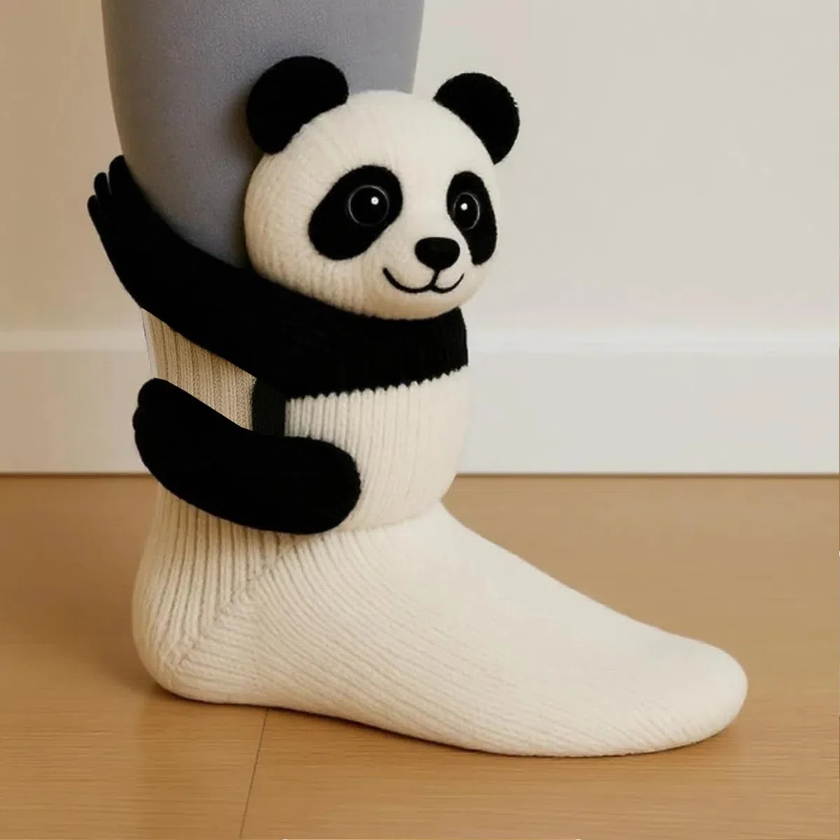 Calzini lavorati a maglia 3D con animali, divertenti calzini con animali for donne e uomini, nuovi calzini caldi e carini in cotone lavorati all'uncinetto, regalo di Natale