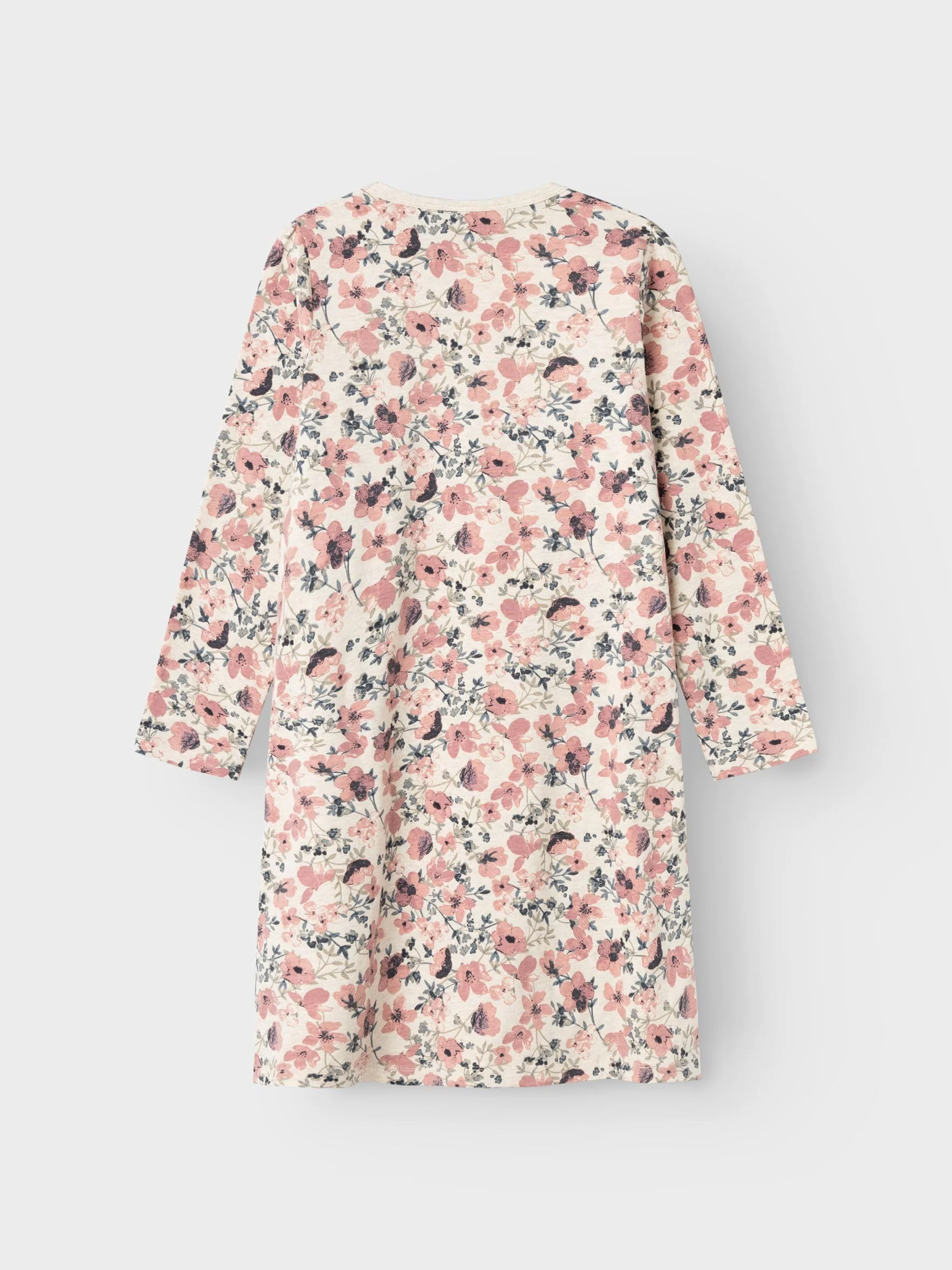 Name IT Nkfnightgown LS Nostalgia Flower Noos Camicia da Notte Bambine e Ragazze (Pacco da 1)