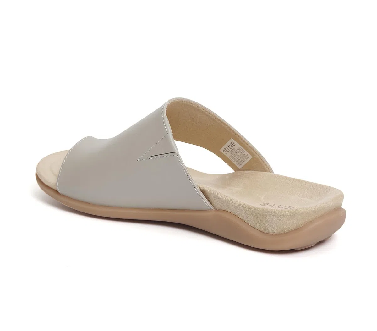 Strive Capri 4 - Sandali ortopedici da donna con supporto per arco plantare, in pelle, per fascite plantare, alluce valgo, piedi piatti, piedi gonfi e podologi