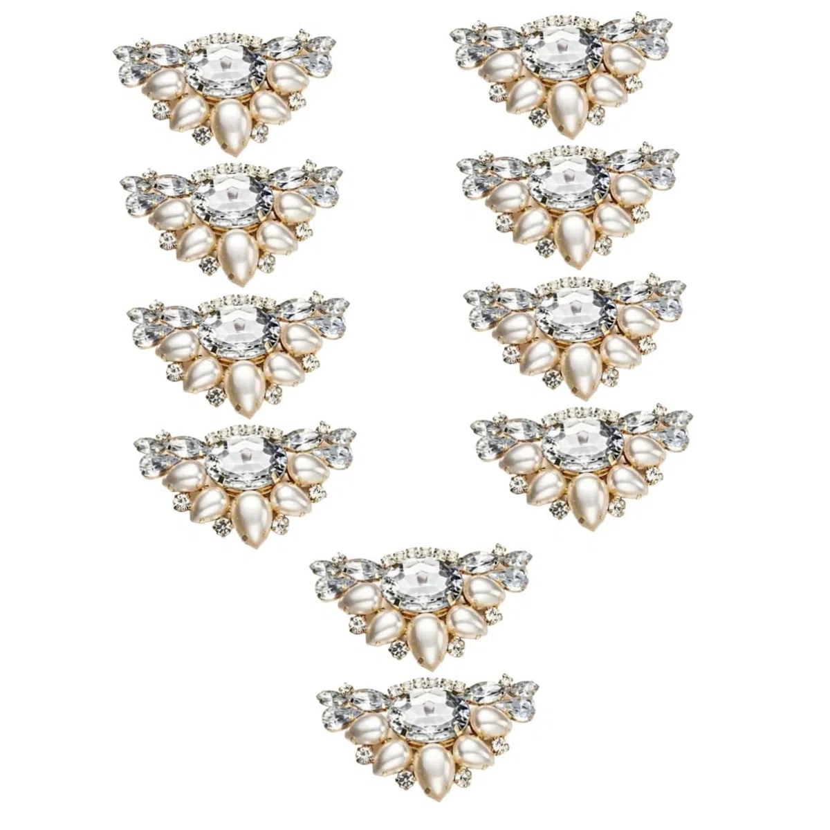 GALPADA 5paia Clip Per Scarpe Sposa Decorazioni Rimovibili Per Scarpe Cerimonia Accessori Per Matrimoni e Adatte