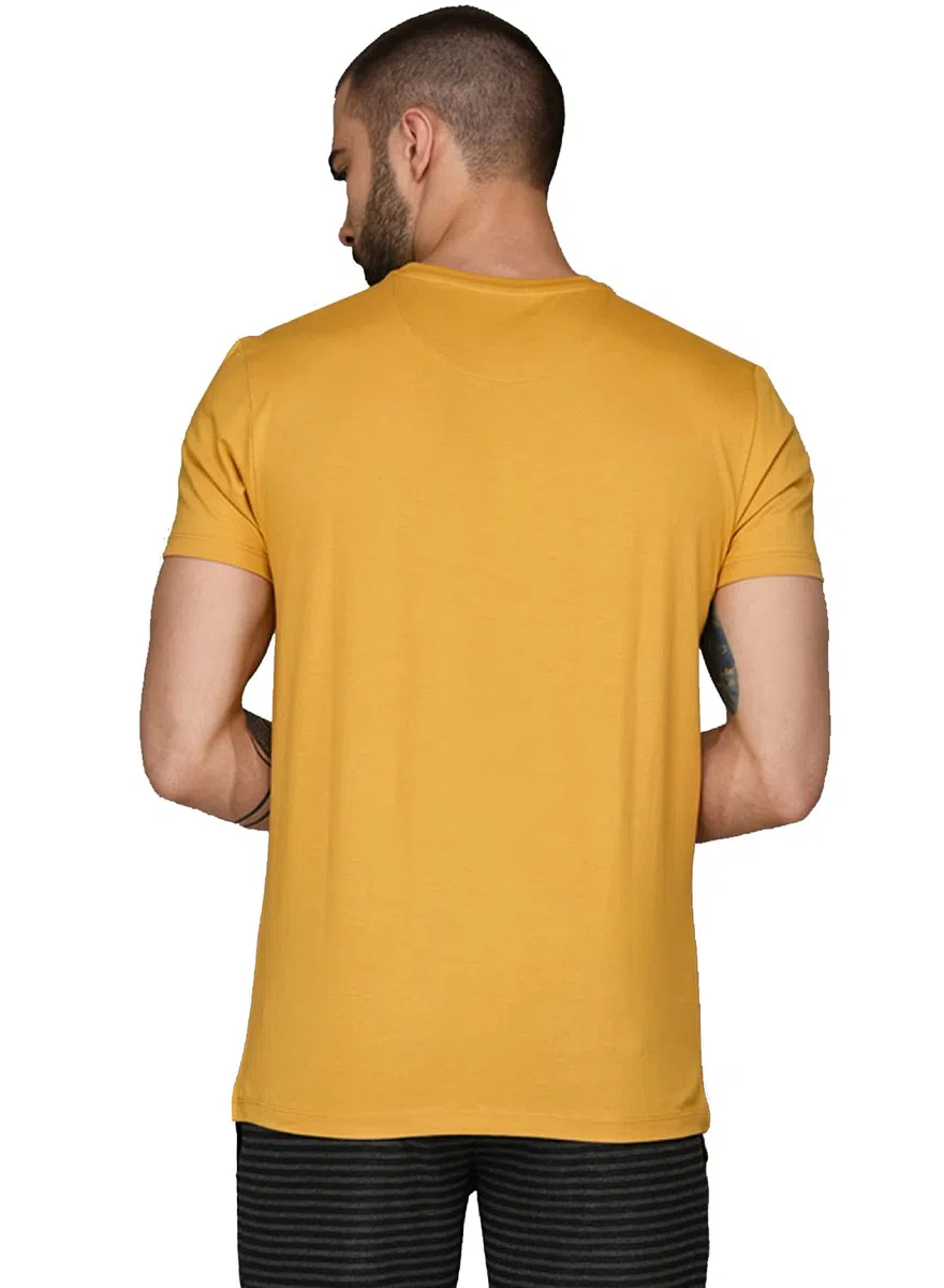 ADRO T-shirt da uomo in cotone con stampa grafica