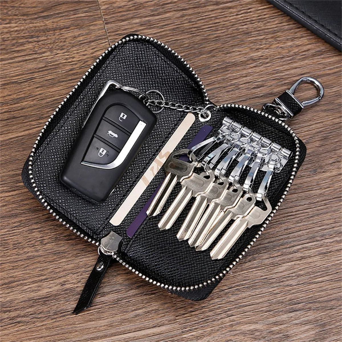Custodia in pelle con chiave for auto per uomini donne