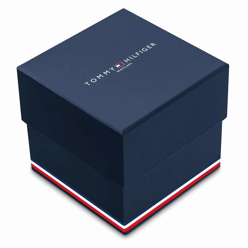 Tommy Hilfiger Orologio Multifunzione Analogico al Quarzo da Uomo con Cinturino in Acciaio Inossidabile o in Silicone