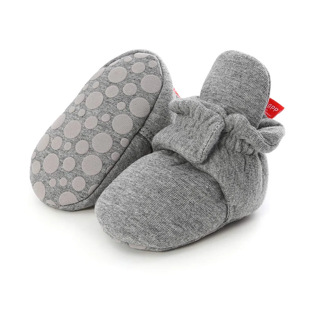 LACOFIA Scarpe Antiscivolo con Suola Morbida per Neonato o per Bambina Stivali da Bambino d'inverno