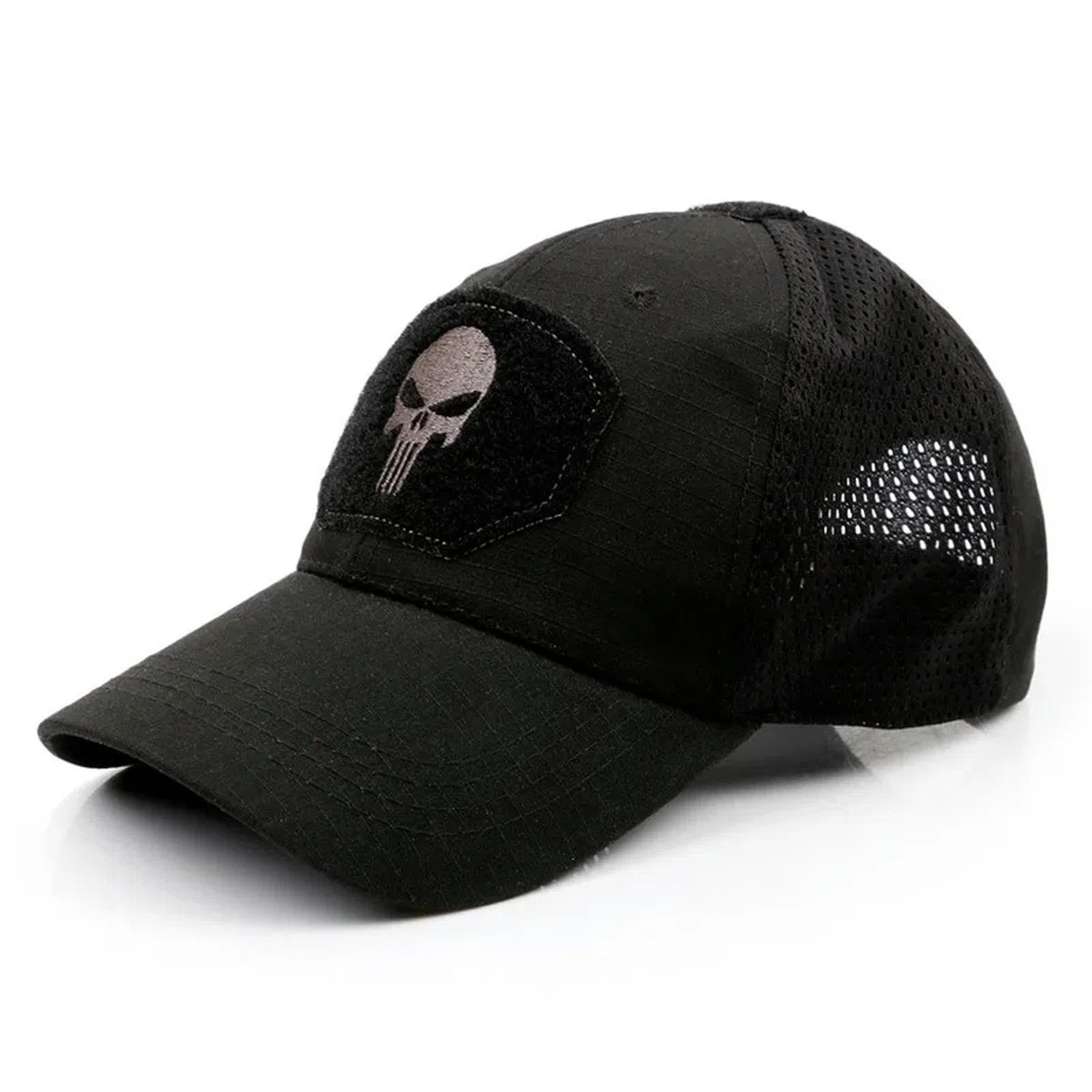 ESUKAR Cappellino da baseball mimetico militare estivo con teschio, regolabile, per softair, escursionismo, casquette, cappelli per uomo e donna