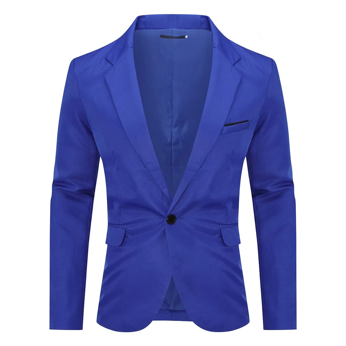 YOUTHUP Blazer per Uomo Giacca da Abito Slim Fit Monopetto Leggero 1 Botton Elegante Vestito Giacche