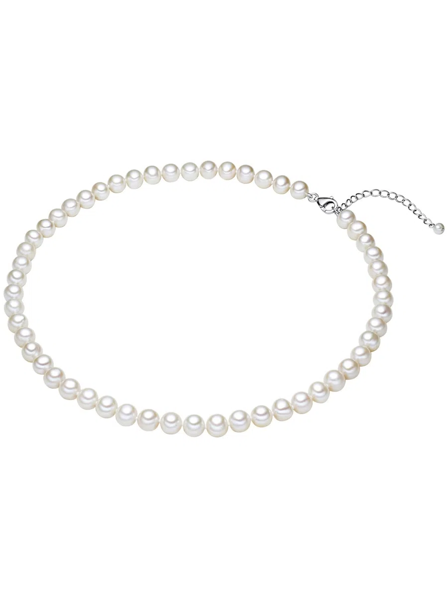 Valero Pearls Collana di perle da Donna in Argento Sterling