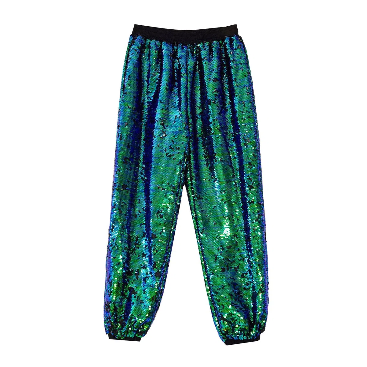 Generisch Pantaloni estivi da uomo, in lino, a gamba larga, leggeri, traspiranti, con elastico, stile boho, casual, A118