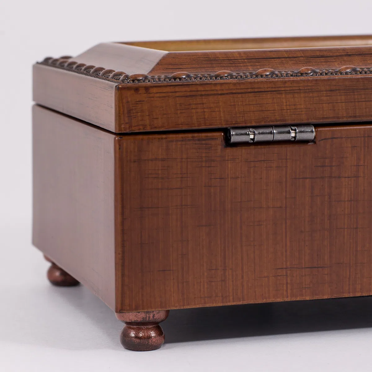 Dear Nana Petite Woodgrain Music Box Plays Wind Beneath Wings