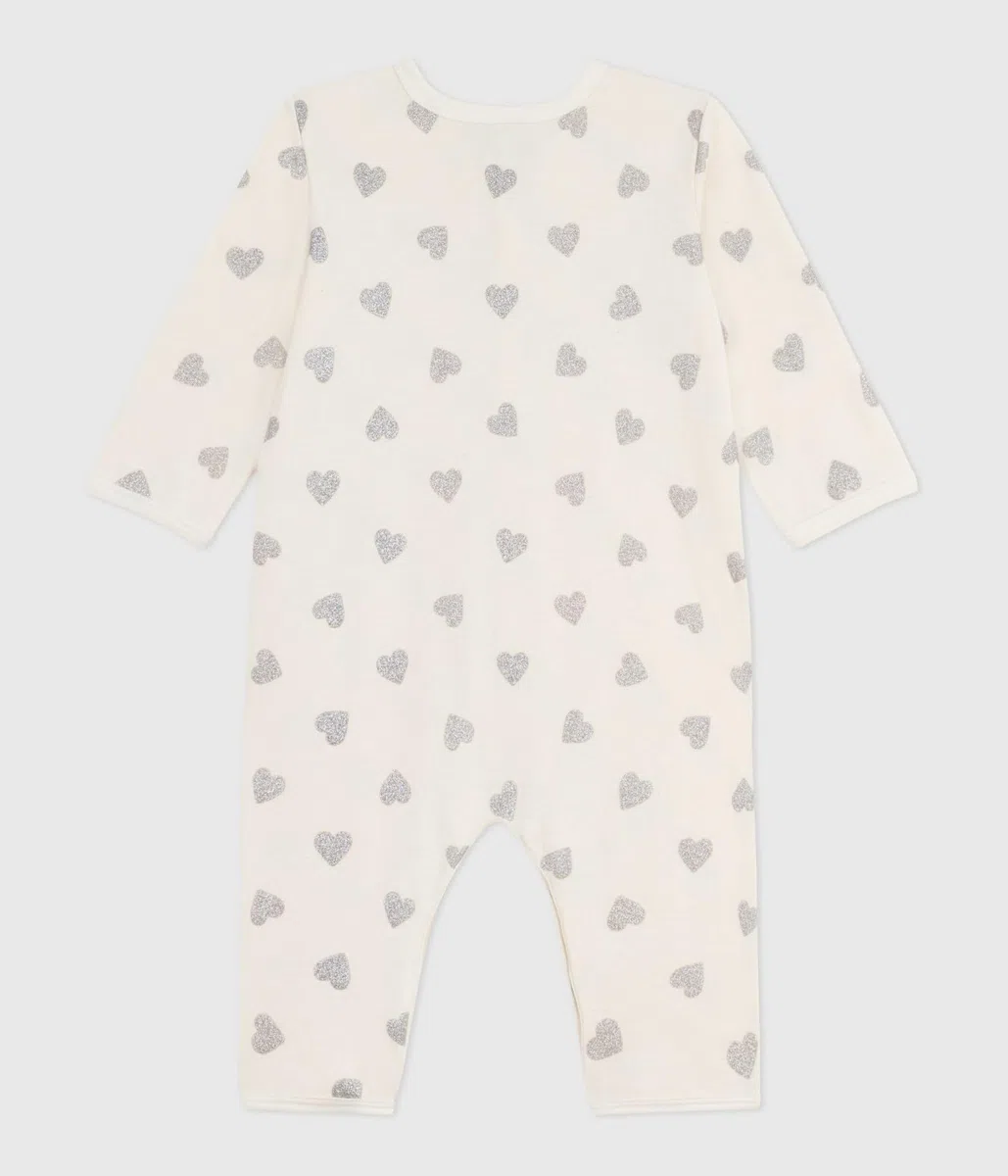 Petit Bateau Pyjama Bébé Sans Pieds En Coton Imprimé A0e8303 Abbigliamento Notte Bimba 0-24 (Pacco da 1)