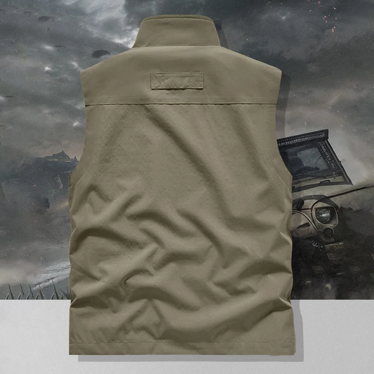 Achimlt Gilet Uomo Estivo da Lavoro Leggeri Traspirante Outdoor Giubbotto con Cerniera Integrale Sportivo Senza Maniche Gilet Estivo Uomo con Tasche per Fotografia Pesca Escursionismo