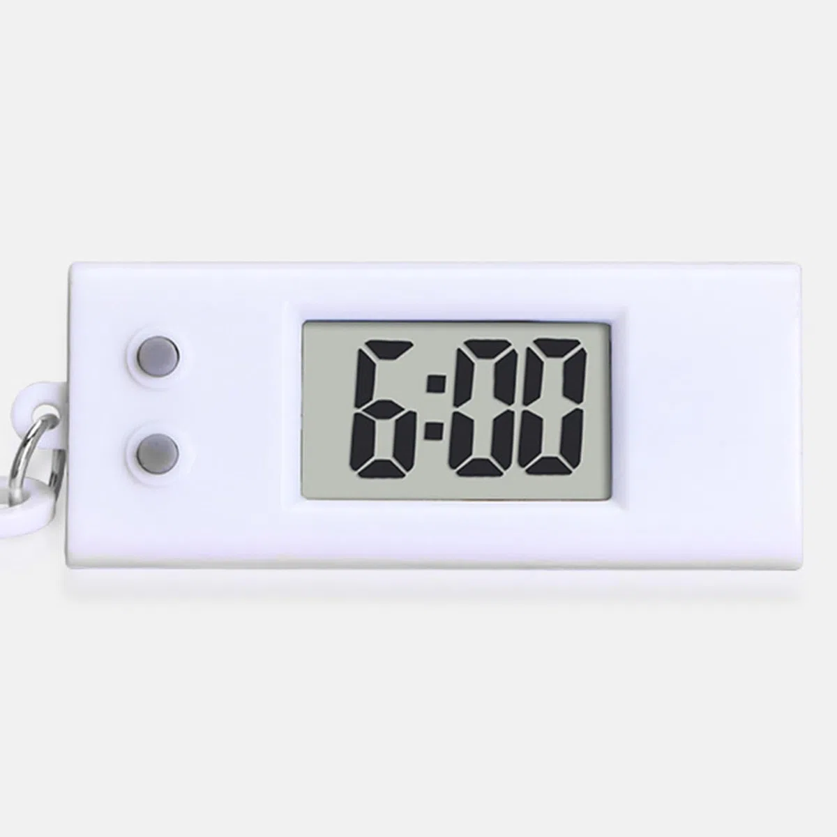Generico Orologio da tasca elettronico, orologio portachiavi portatile, orologio elettronico con display digitale di grandi dimensioni - Ciondolo per orologio, orologio portachiavi accurato,
