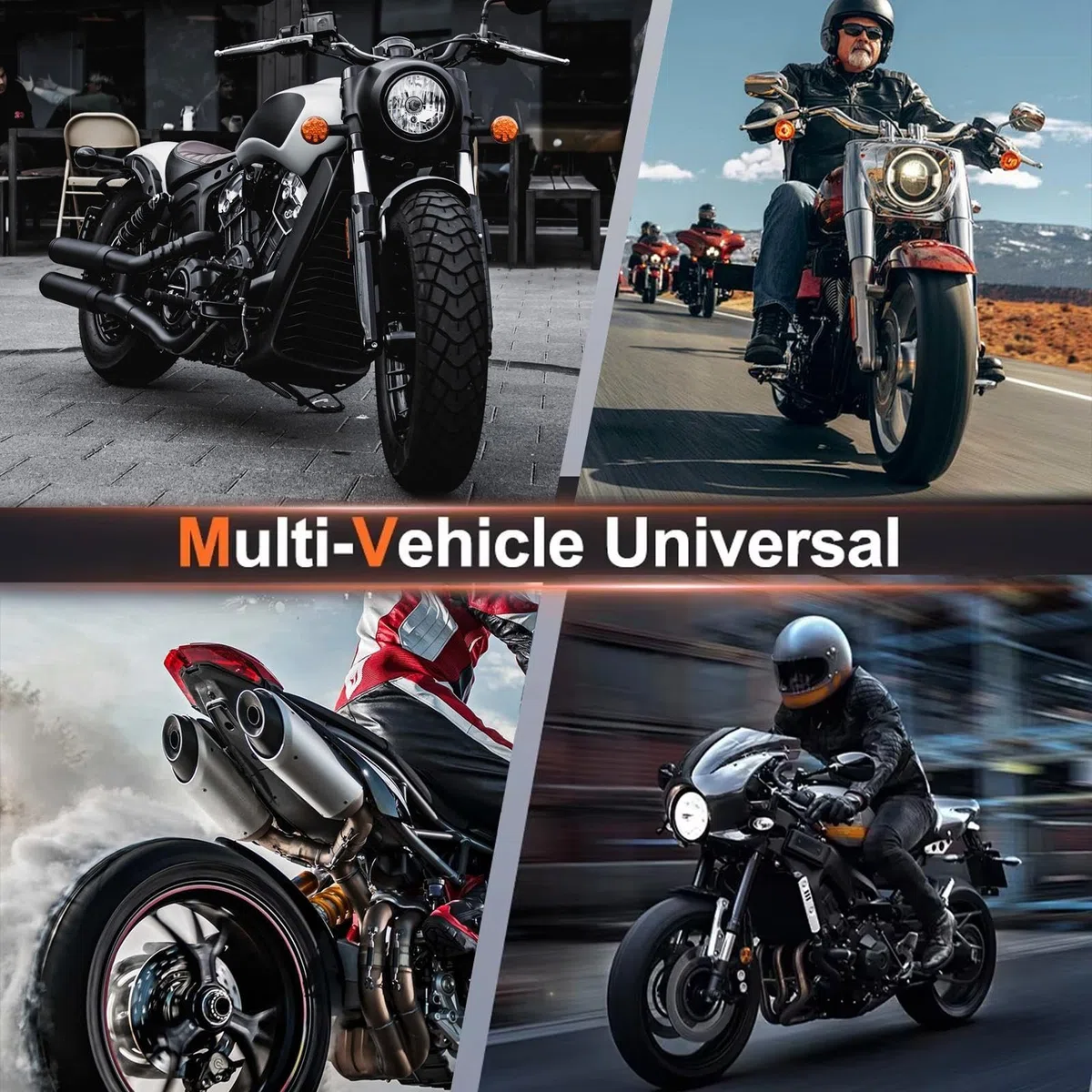 Kit Riparazione Ammaccature Tubo Scarico Attrezzo Portatile In Alluminio | Strumento Rimozione Ammaccature Per Uomo Moto Outdoor Guida Viaggio On The Road