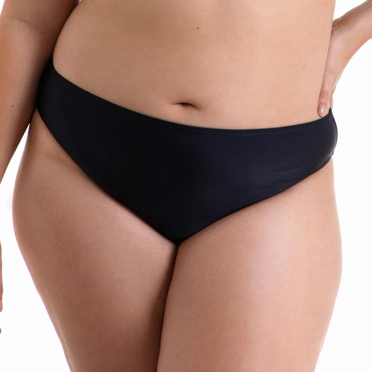 Aquarti Slip Bikini Donna Vita Media – Slip Costume Donna in Tinta Unita con Taglio Classico