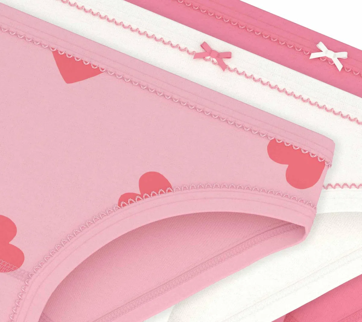 Petit Bateau Biancheria Intima Giorno Bambine e Ragazze