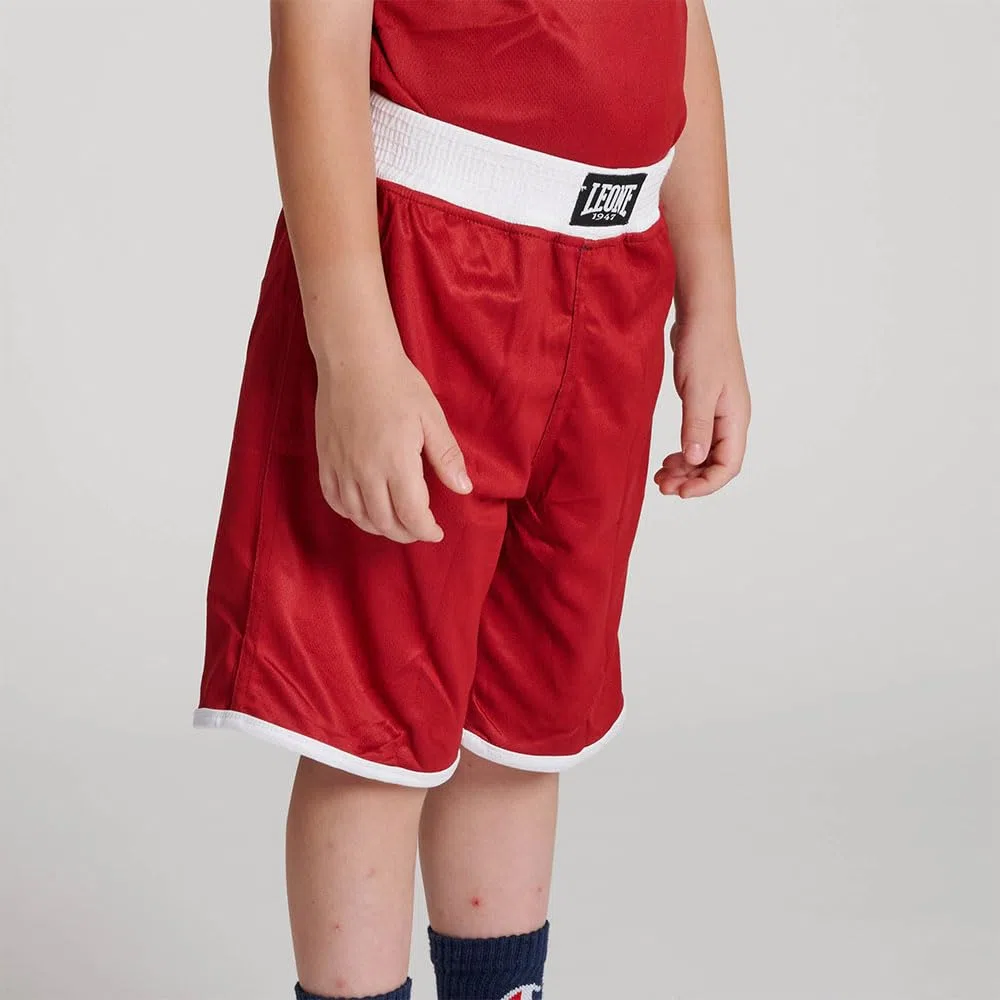 Leone 1947 - Pantaloncini Boxe, Pantaloncini Boxe Junior Unisex - Bambini e Ragazzi