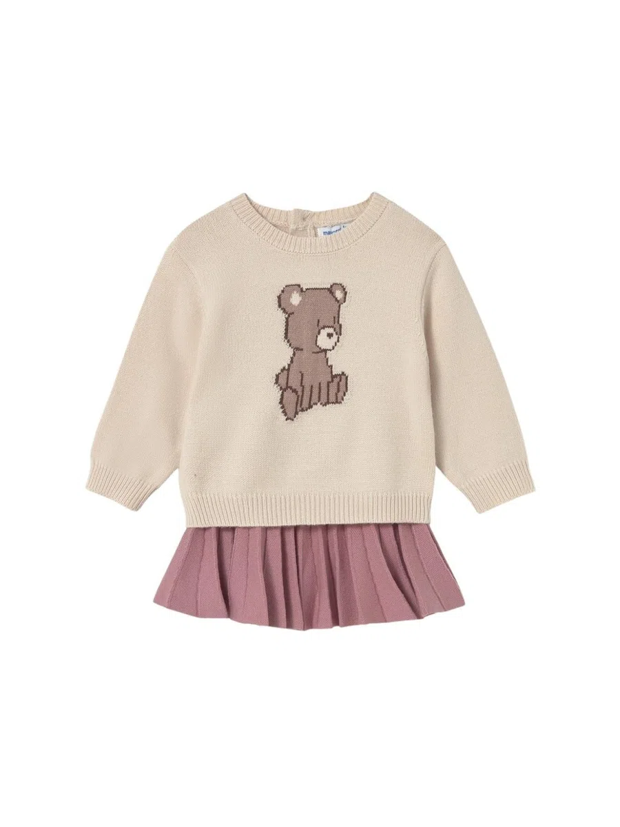 Mayoral Compl. Gonna Tricot per Bimba Orchidea 15-02925-016