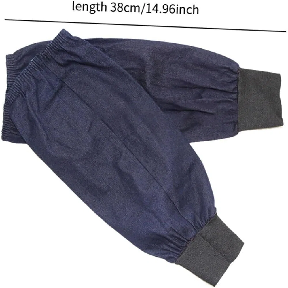 Manicotti di Protezione per Braccia, in Denim, Maniche per Lavori di Saldatura Protezione del Braccio Protezione Protezione del Braccio per Giardinaggio, Magazzini, Lavori di Fabbrica (2 Paio)