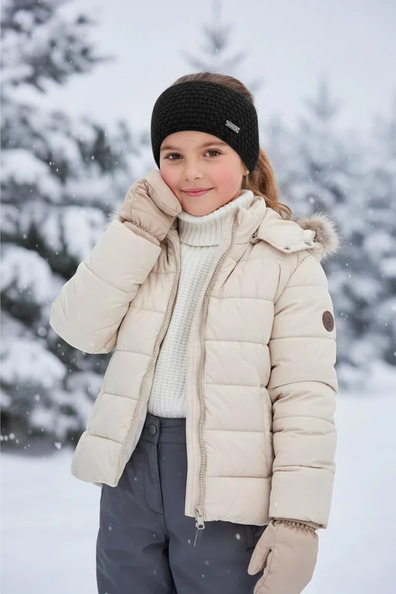 Eisglut Fascia per bambini Minakids, Made in Germany, Nero, Taglia unica