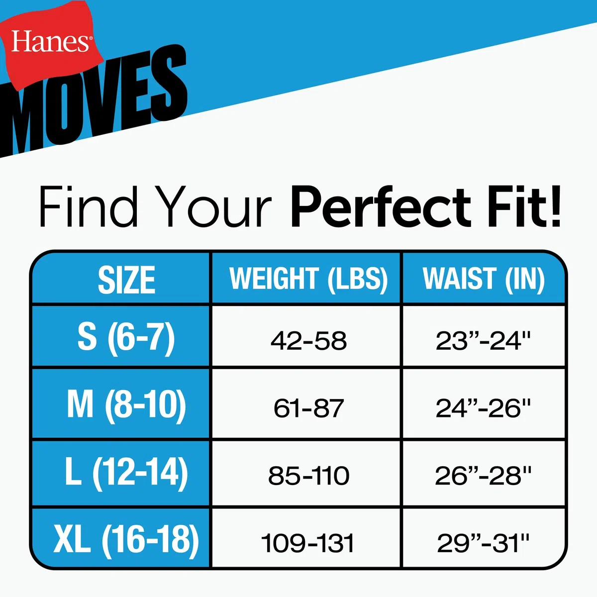 Hanes Boxer da Ragazzo Performance Tween, Stampe assortite e Tinta Unita, Confezione da 6