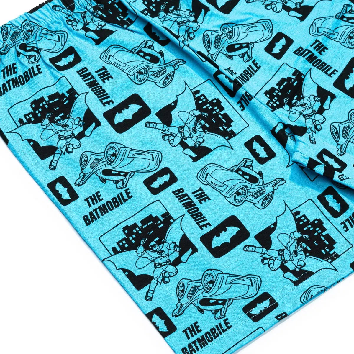 DC Comics Pigiama da ragazzo Batman, set pigiama corto Batman, biancheria da notte in cotone, abbigliamento da notte per bambini da 2-3 a 7-8 anni